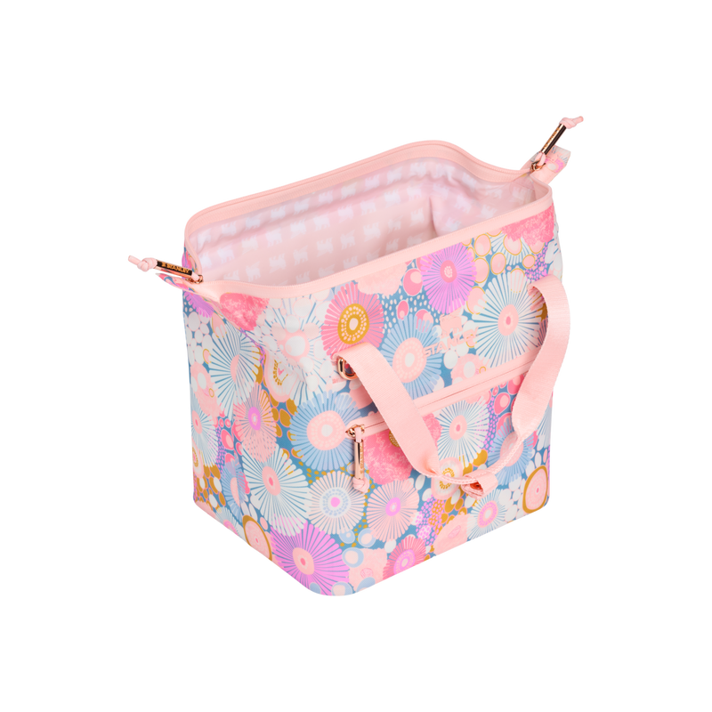 Stanley 1913 The All Day Julienne Mini Cooler 10 Can 7.4 QT 7.0 L in Sorbet Wildflower | Open View