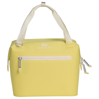 Stanley 1913 The All Day Julienne Mini Cooler 10 Can 7.4 QT 7.0 L in Daffodil | Front View