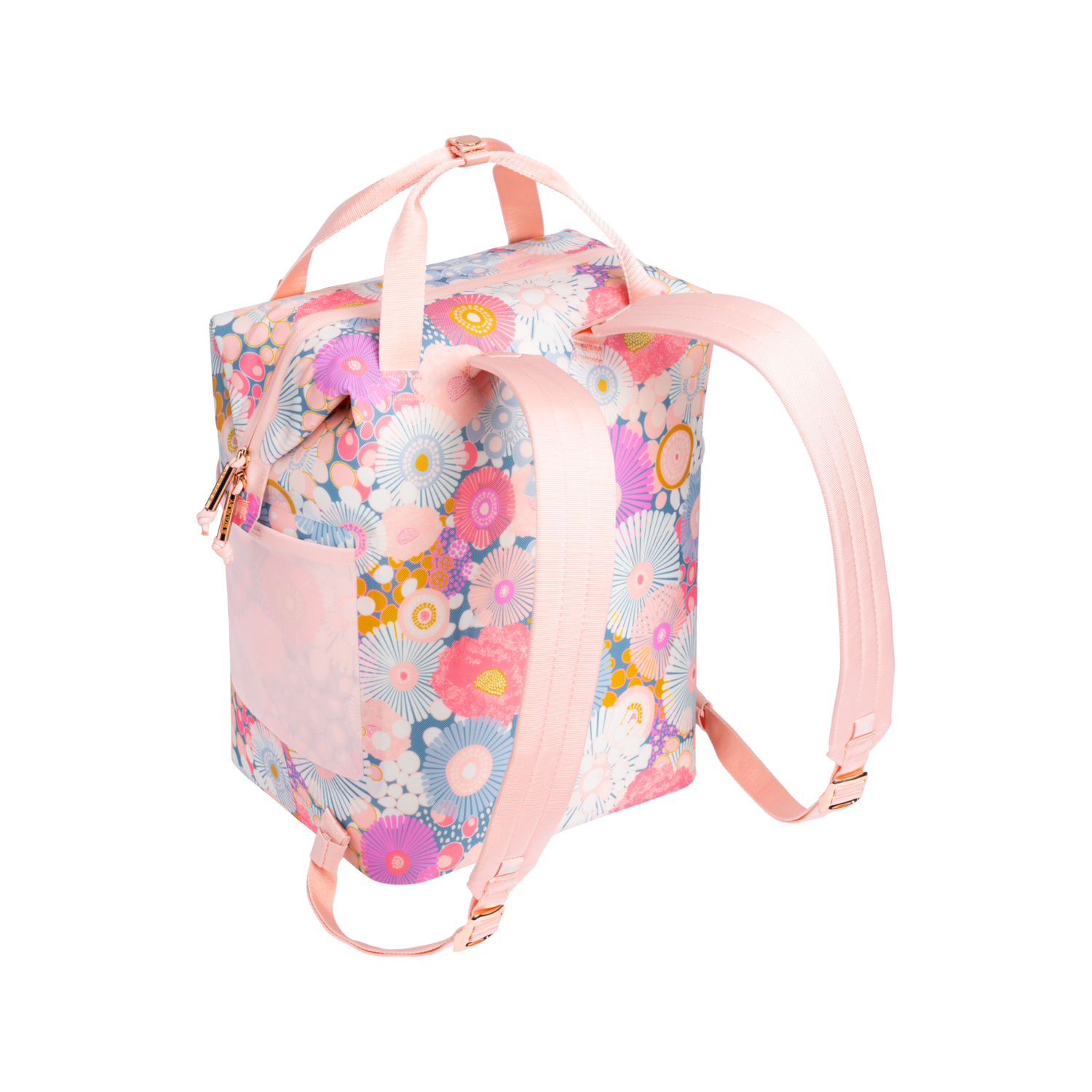 Stanley 1913 The All Day Madeleine Mini Cooler Backpack 14 QT 13.2 L in Sorbet Wildflower | View 1