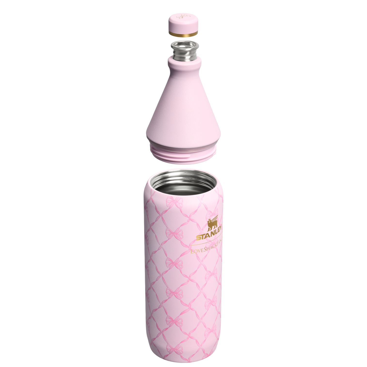 Stanley 1913 x LoveShackFancy Holiday All Day Slim Bottle | 34 OZ | 1 L