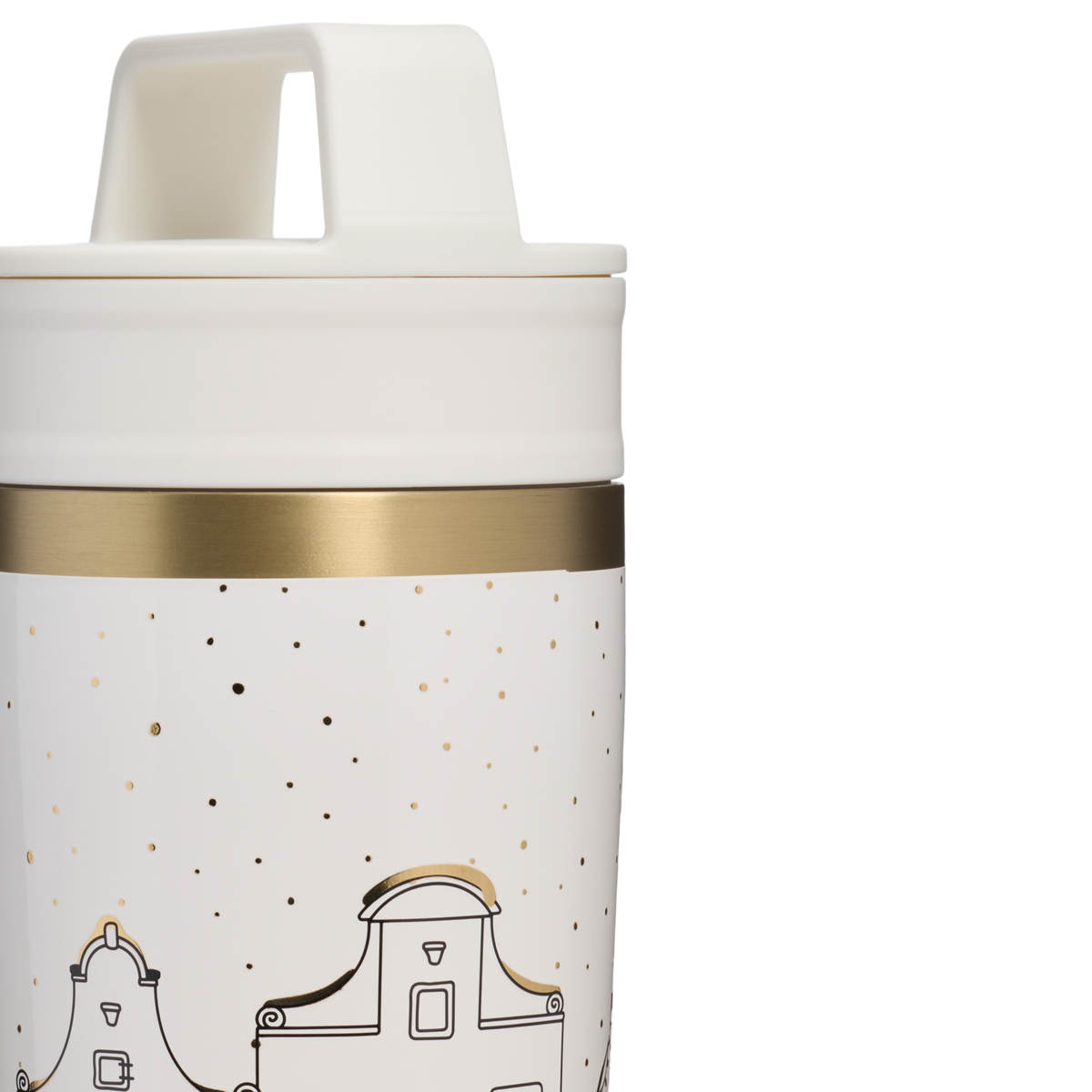 Stanley 1913 The Café-To-Go Travel Mug 12 OZ 0.35 L in Salt Gingerbread | Detailed View
