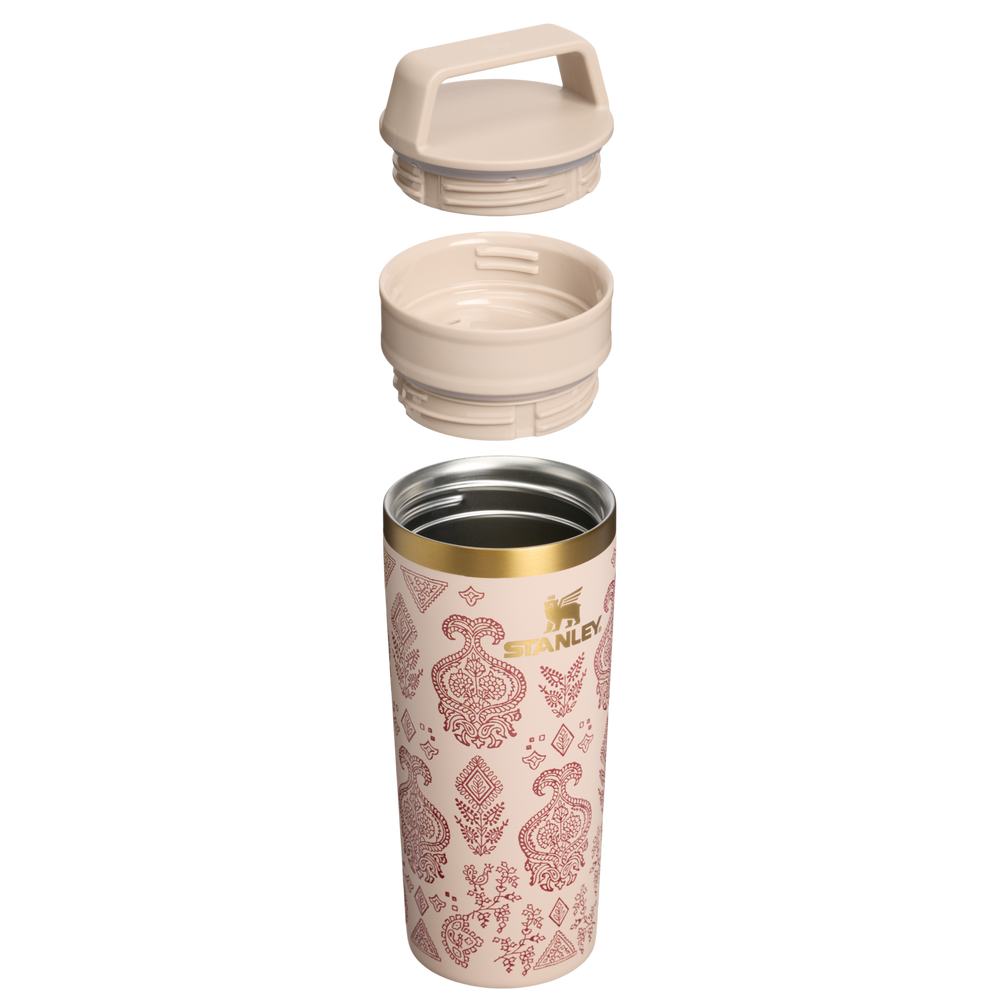Stanley 1913 Stanley 1913 x Nest Café-To-Go Mug 16 OZ 0.47 L in Deepa Brown Sugar | Cross Section View