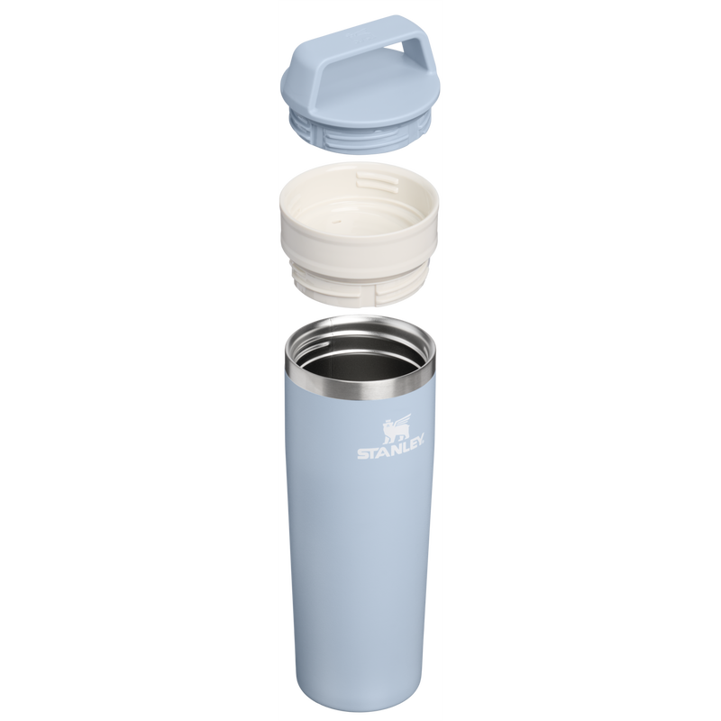 Stanley 1913 The Café-To-Go Travel Mug 20 OZ 0.59 L in Blue Dream Stone | Cross Section View