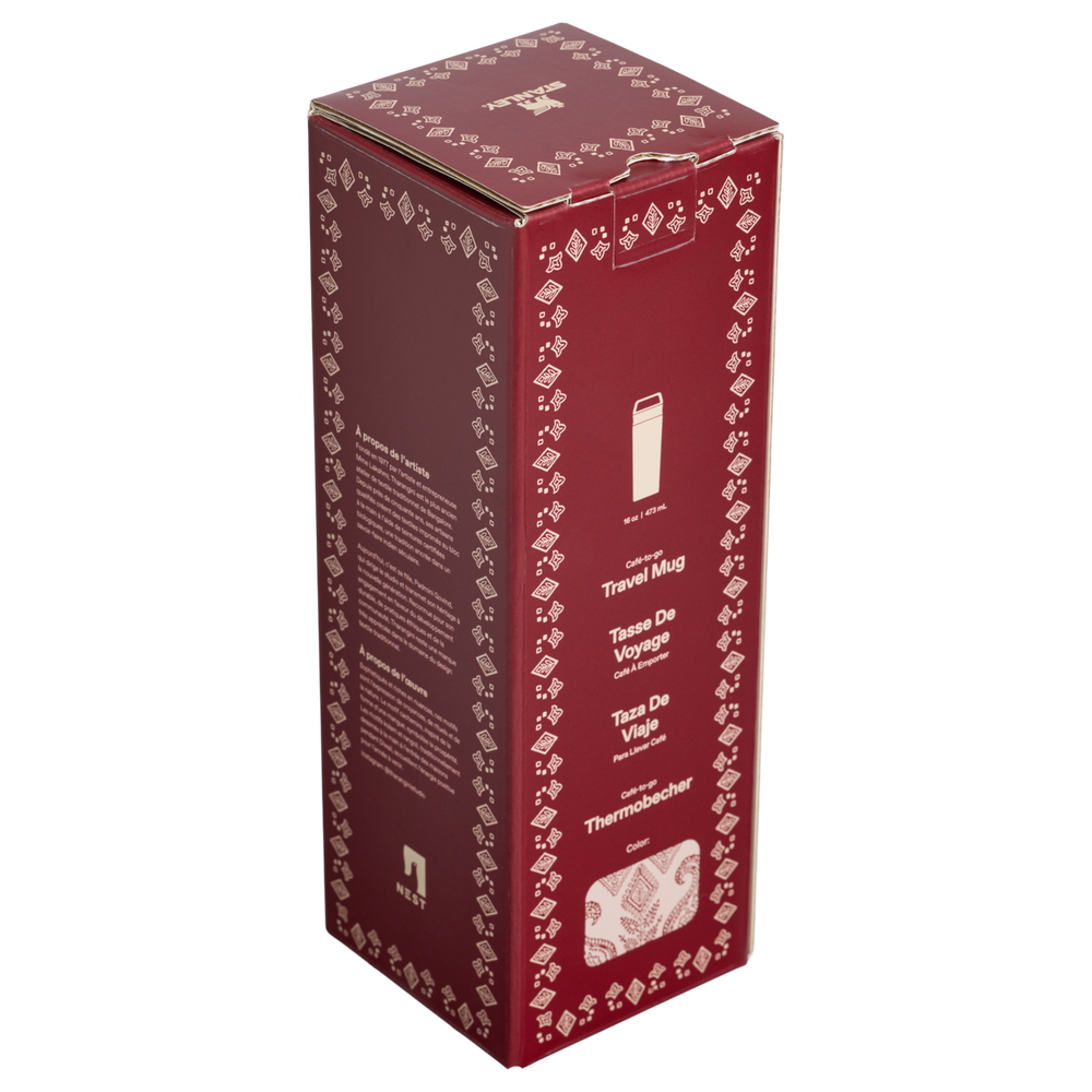 Stanley 1913 Stanley 1913 x Nest Café-To-Go Mug 16 OZ 0.47 L in Deepa Brown Sugar | Back View