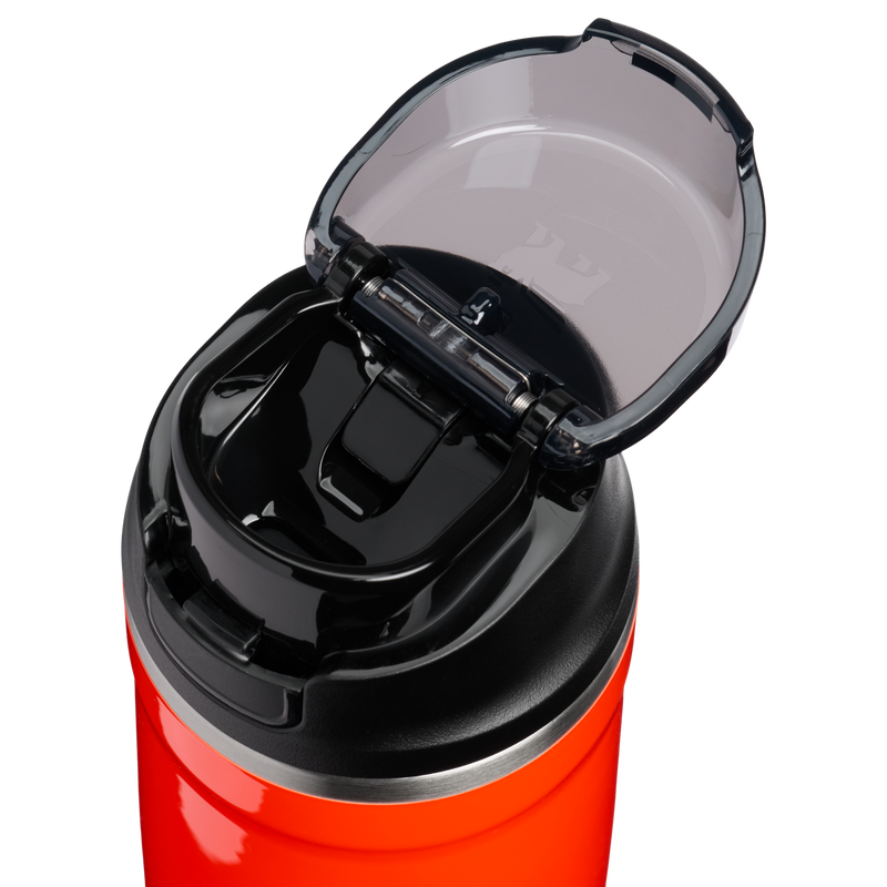 Stanley 1913 The District Pulse Mug 16 OZ 0.47 L in Blaze Orange | Lid Detailed View