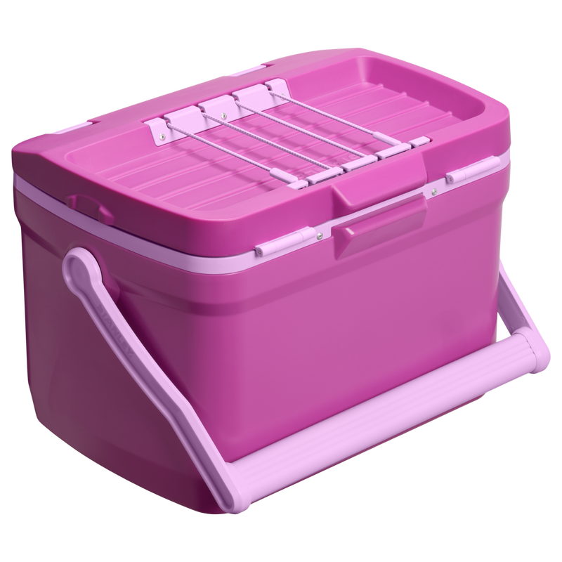 Stanley 1913 Adventure Easy Carry Outdoor Cooler 16 QT 15.1 L in Dark Blossom | Back View