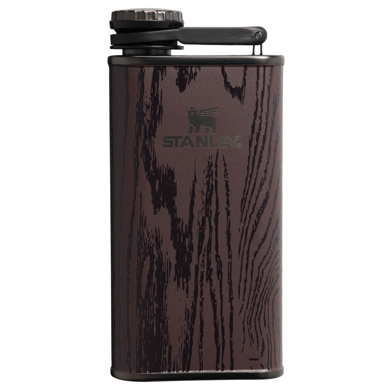 Stanley 1913 The Cheers & Cheer Easy Fill Flask 8 OZ 0.24 L in Redwood Woodgrain | View 1