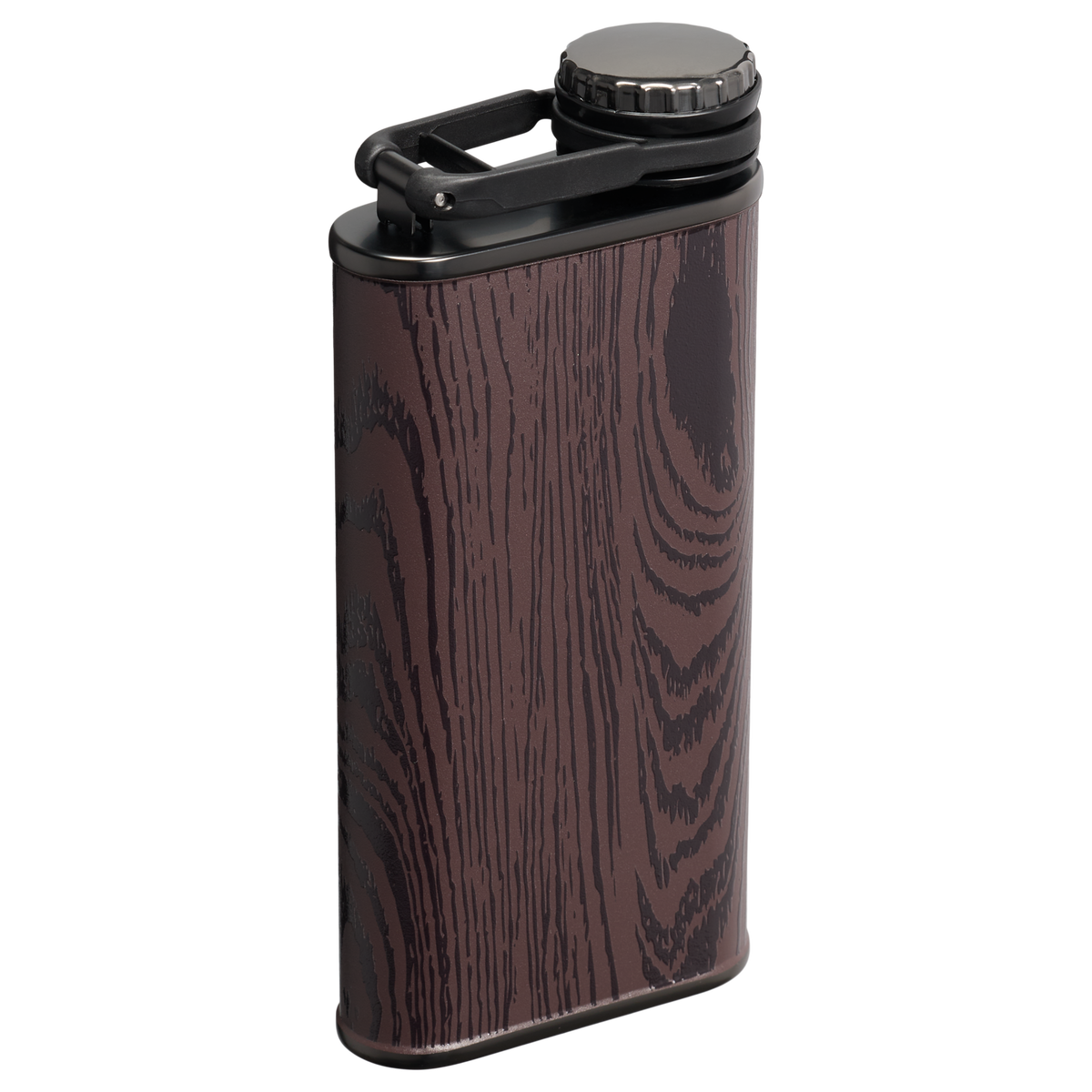Stanley 1913 The Cheers & Cheer Easy Fill Flask 8 OZ 0.24 L in Redwood Woodgrain | View 2