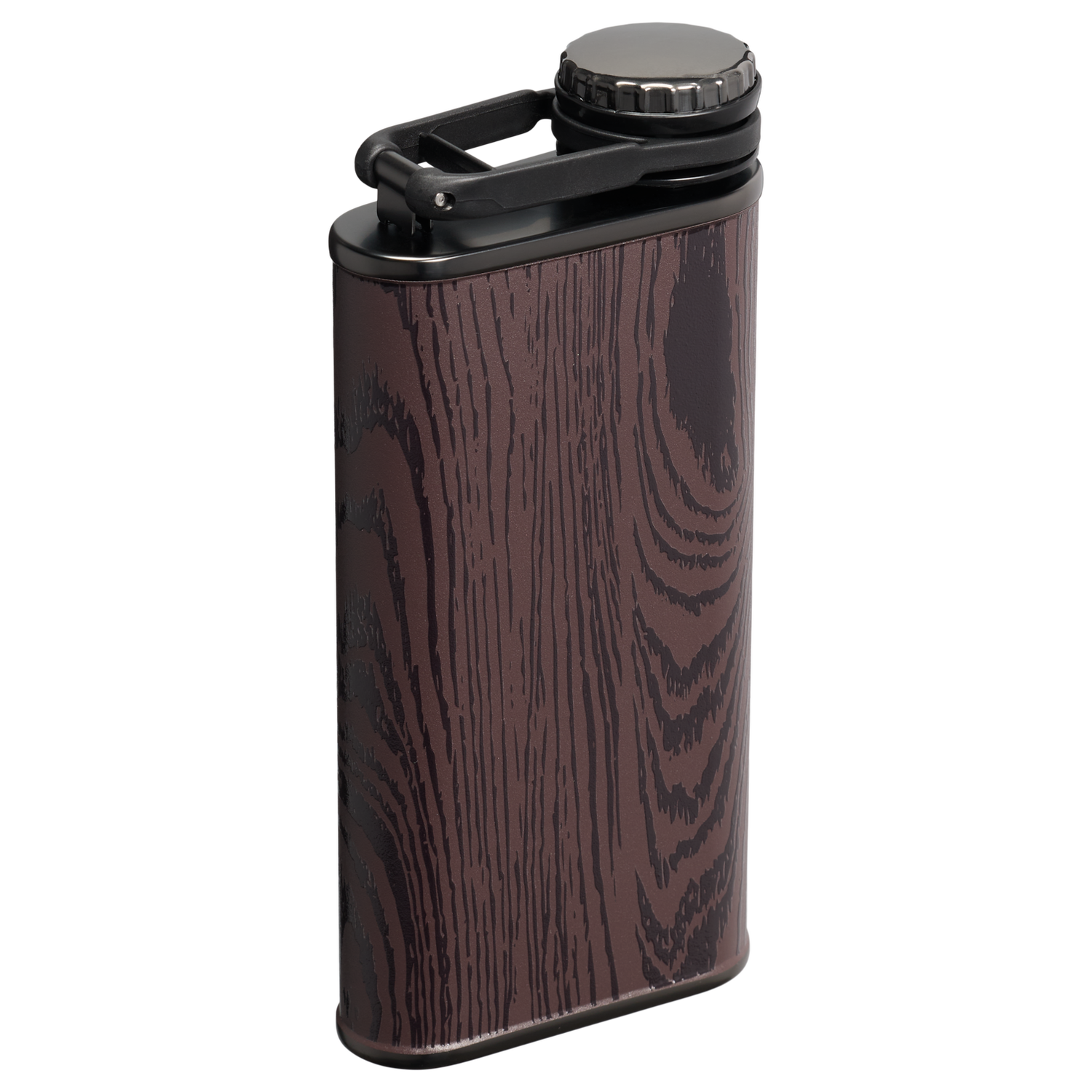 Stanley 1913 The Cheers & Cheer Easy Fill Flask 8 OZ 0.24 L in Redwood Woodgrain | View 2