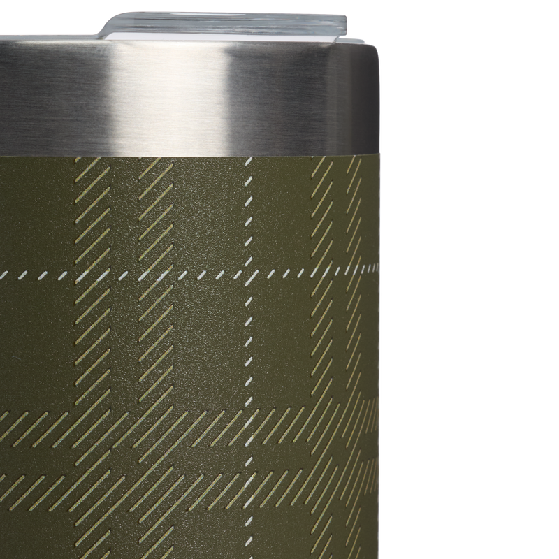 Stanley 1913 The Everyday Camp Cup 12 OZ 0.35 L in Peat Moss Plaid | Detailed View