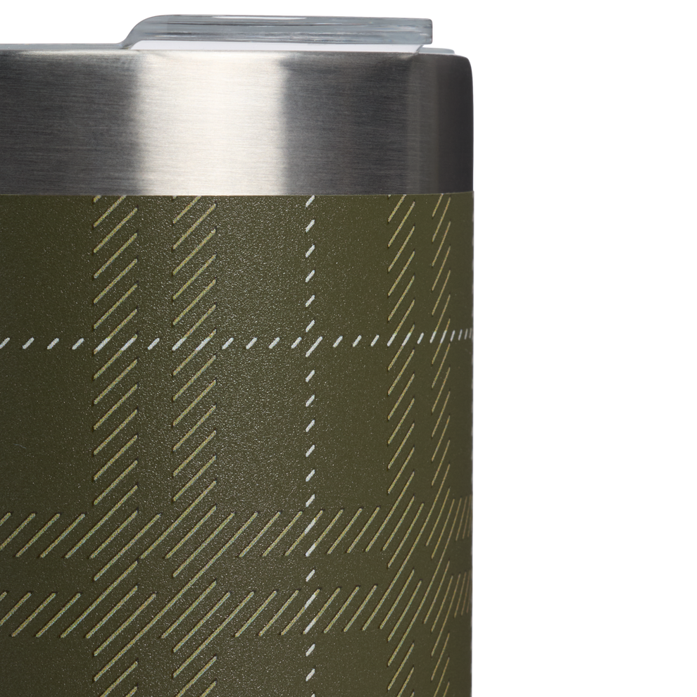 Stanley 1913 The Everyday Camp Cup 12 OZ 0.35 L in Peat Moss Plaid | Detailed View