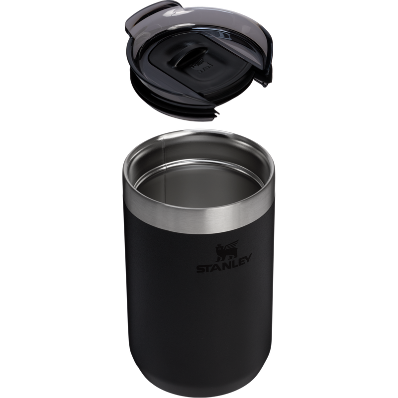 Stanley 1913 The Everyday Camp Cup 12 OZ 0.35 L in Black 2.0 | Cross Section View