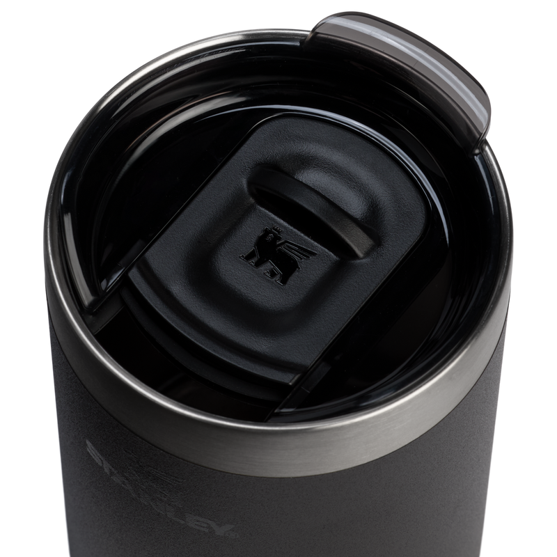 Stanley 1913 The Everyday Camp Cup 12 OZ 0.35 L in Black 2.0 | Lid Detailed View
