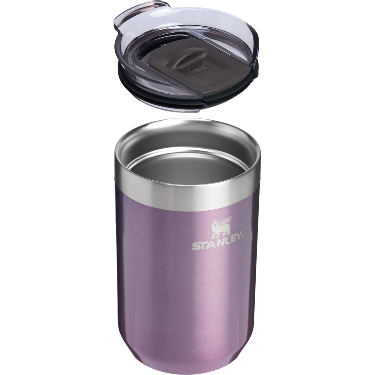 Stanley 1913 The Everyday Camp Cup 12 OZ 0.35 L in Wisteria Shine | Cross Section View