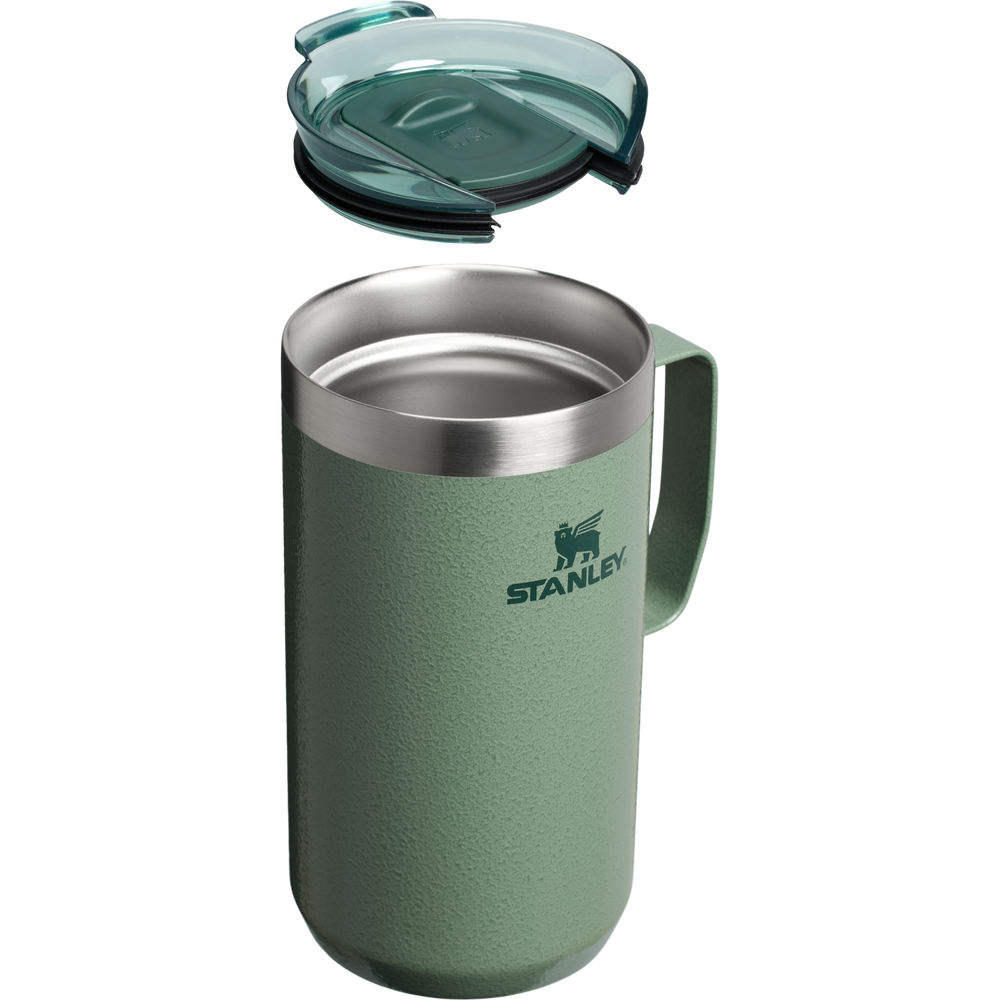 Stanley 1913 The Stay-Hot Camp Mug 24 OZ 0.71 L - Stanley Create in Hammertone Green | View 2