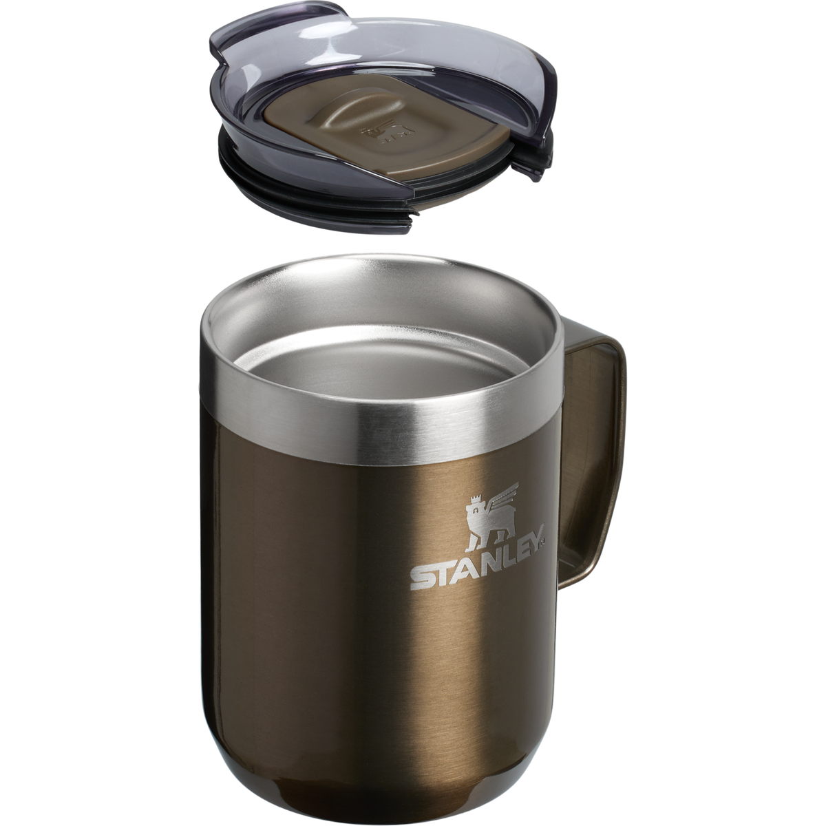 Stanley 1913 Classic Legendary Camp Mug 8 OZ 0.24 L in Gunmetal Shine | Cross Section View