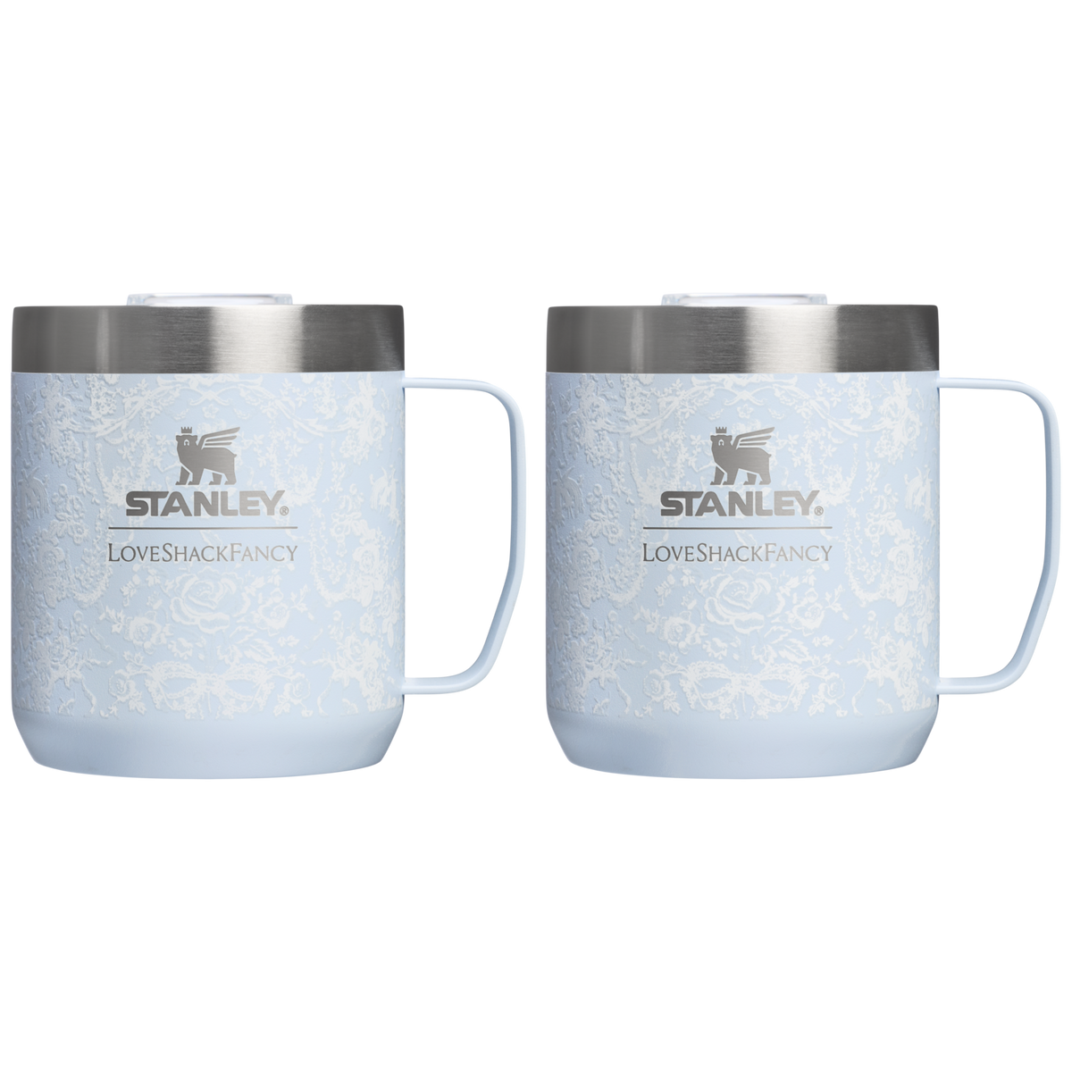 Stanley 1913 x LoveShackFancy Holiday Everyday Camp Mug Set | 12 OZ | 0.35 L
