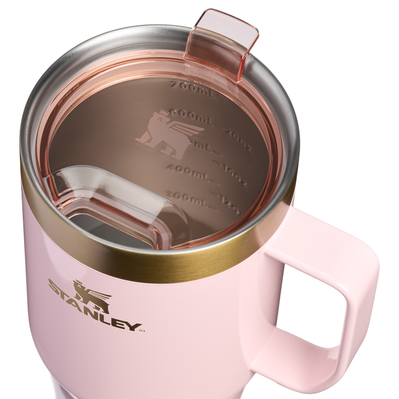 Stanley 1913 The Everyday Suburban Mug 24 OZ 0.71 L in Blossom Gloss | Lid Detailed View
