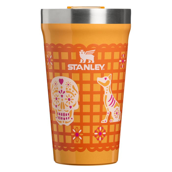 Stanley 1913 The Everyday Tumbler 16 OZ 0.47 L in Marigold Papel Picado | Front View