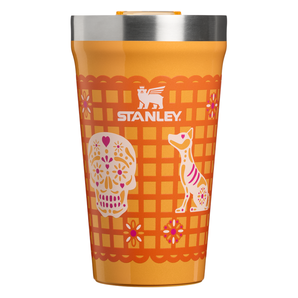 Stanley 1913 The Everyday Tumbler 16 OZ 0.47 L in Marigold Papel Picado | Front View