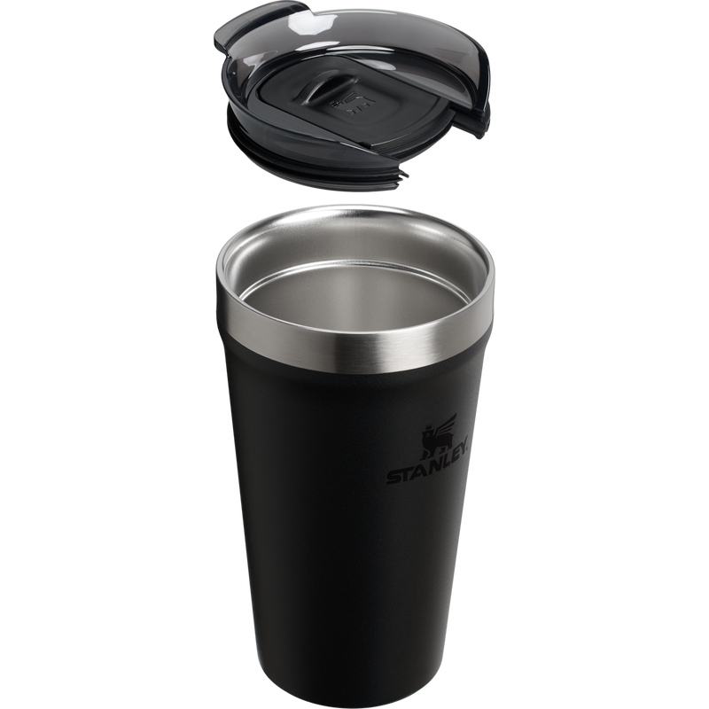 Stanley 1913 The Everyday Tumbler 16 OZ 0.47 L in Black 2.0 | Cross Section View