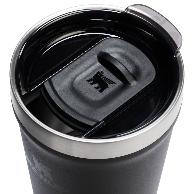 Stanley 1913 The Everyday Tumbler 16 OZ 0.47 L in Black 2.0 | Lid Detailed View
