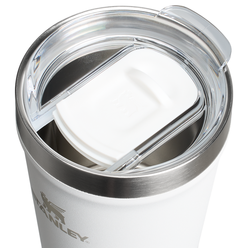 Stanley 1913 The Everyday Tumbler 16 OZ 0.47 L in Frost | Lid Detailed View