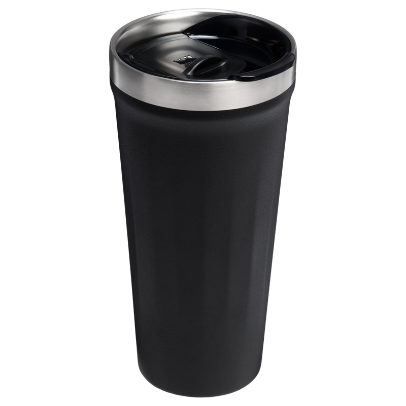 Stanley 1913 The Textured Everyday Tumbler 20 OZ 0.59 L in Black 2.0 | Back View