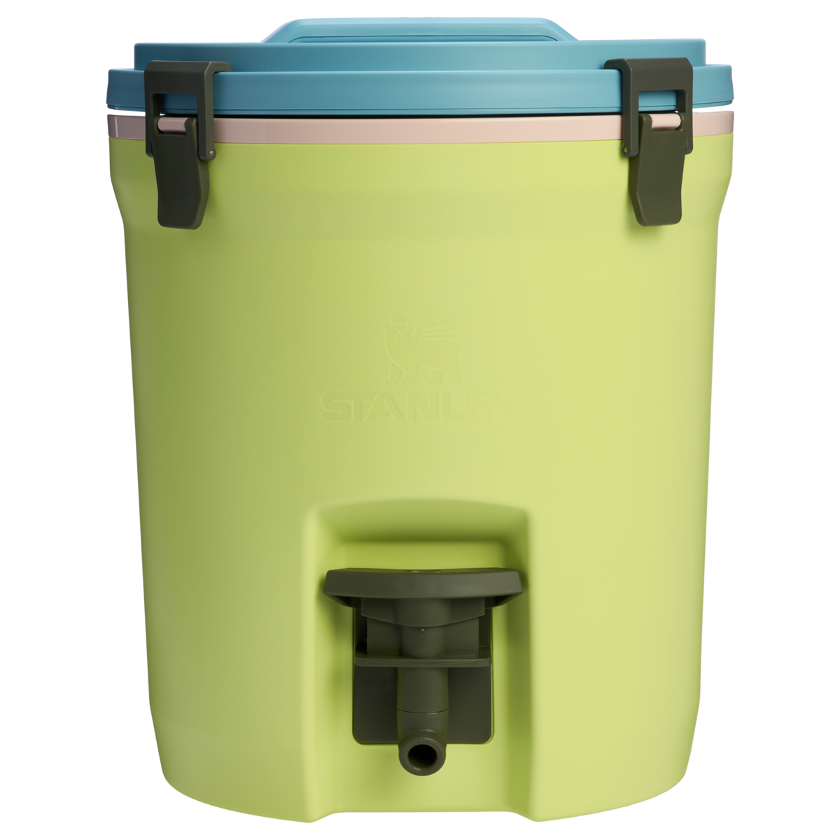 Stanley 1913 Adventure Fast Flow Water Jug 2G 7.5 L in Prickly Pear Agave | Front View