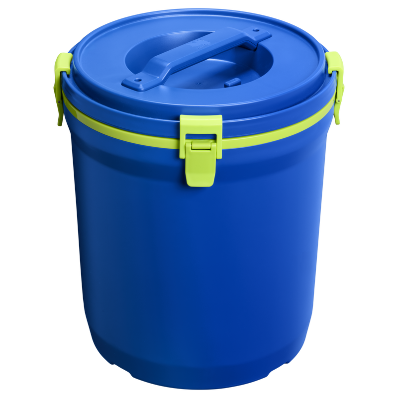 Stanley 1913 Adventure Fast Flow Water Jug 2G 7.5 L in Cobalt Chartreuse | Back View