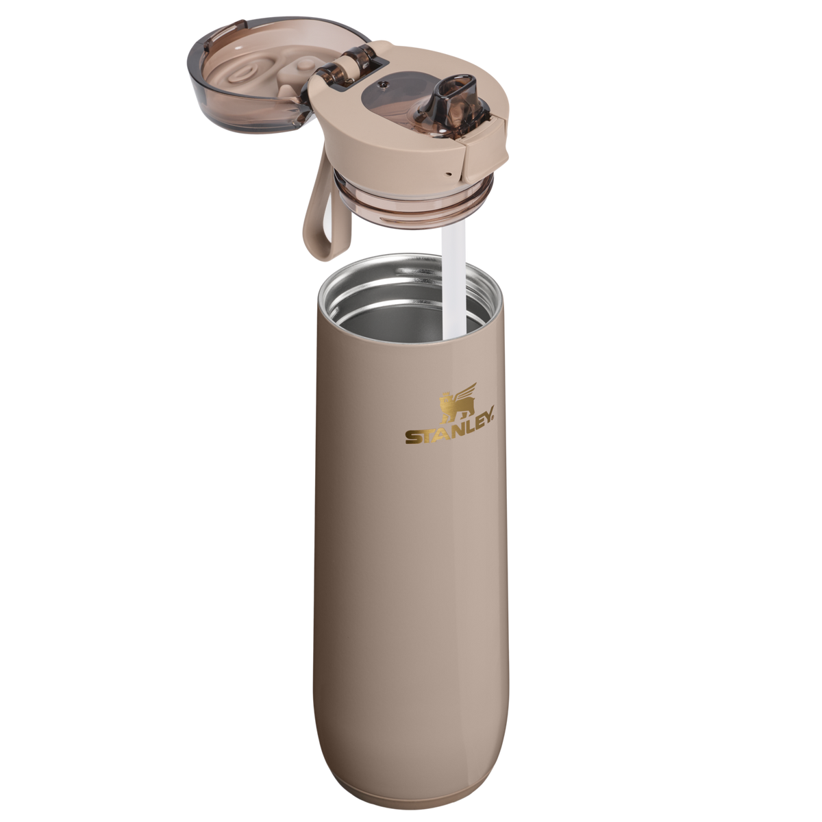 Stanley 1913 The Flowstate™ Spring Bottle 20 OZ 0.59 L in Bedrock Gloss | Front View