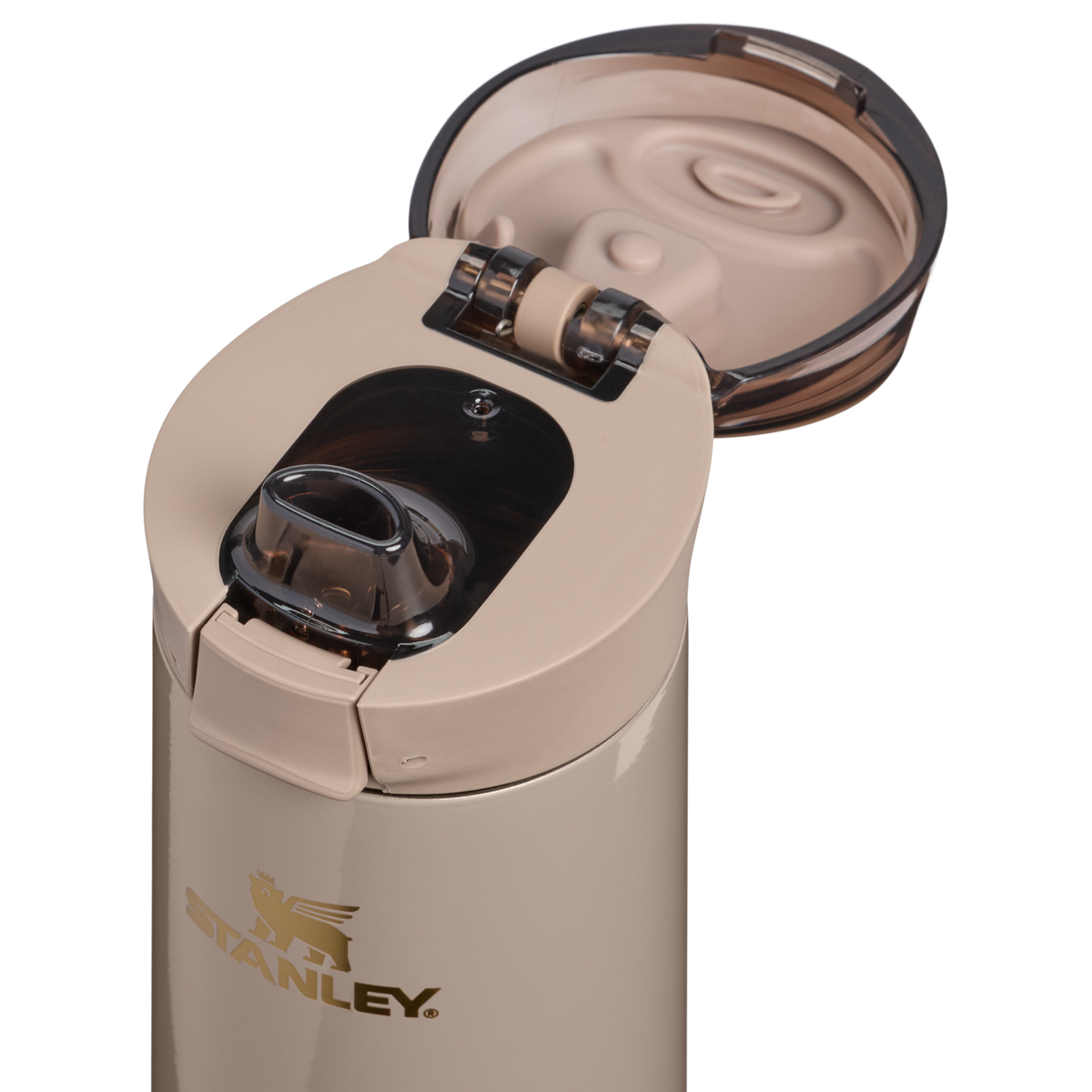 Stanley 1913 The Flowstate™ Spring Bottle 20 OZ 0.59 L in Bedrock Gloss | Lid Detailed View