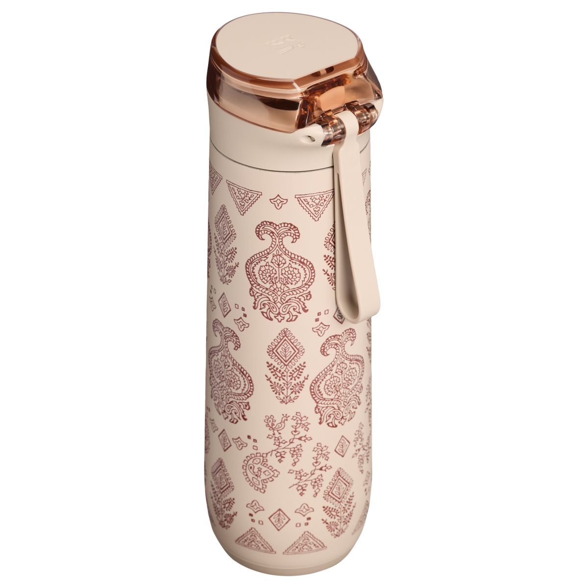 Stanley 1913 Stanley 1913 x Nest FlowState™ Spring Bottle 20 OZ 0.59 L in Deepa Brown Sugar | Back View