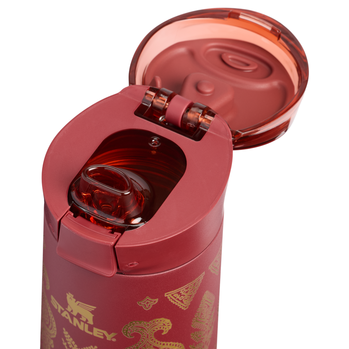 Stanley 1913 Stanley 1913 x Nest FlowState™ Spring Bottle 20 OZ 0.59 L in Deepa Rose | Front View