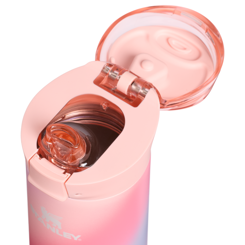 Stanley 1913 The Flowstate™ Spring Bottle 20 OZ in Sunset Spiral | Lid Detailed View