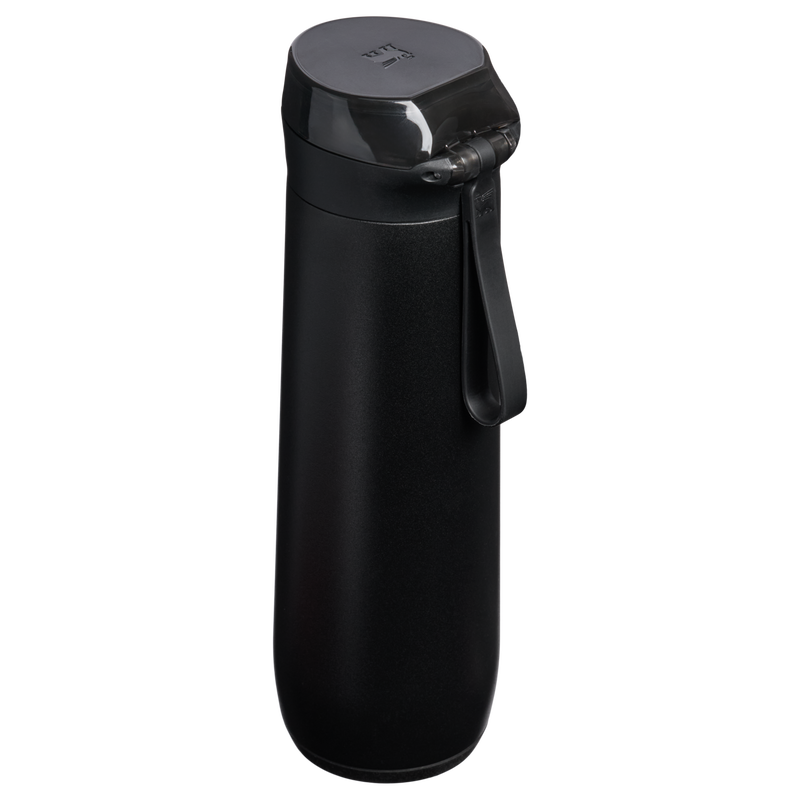Stanley 1913 The Flowstate™ Spring Bottle 20 OZ in Black 2.0 | Back View