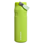 Swatch for Stanley 1913 The IceFlow™ Bottle with Flip Straw Lid 24 oz .70 L - Stanley Create in Chartreuse