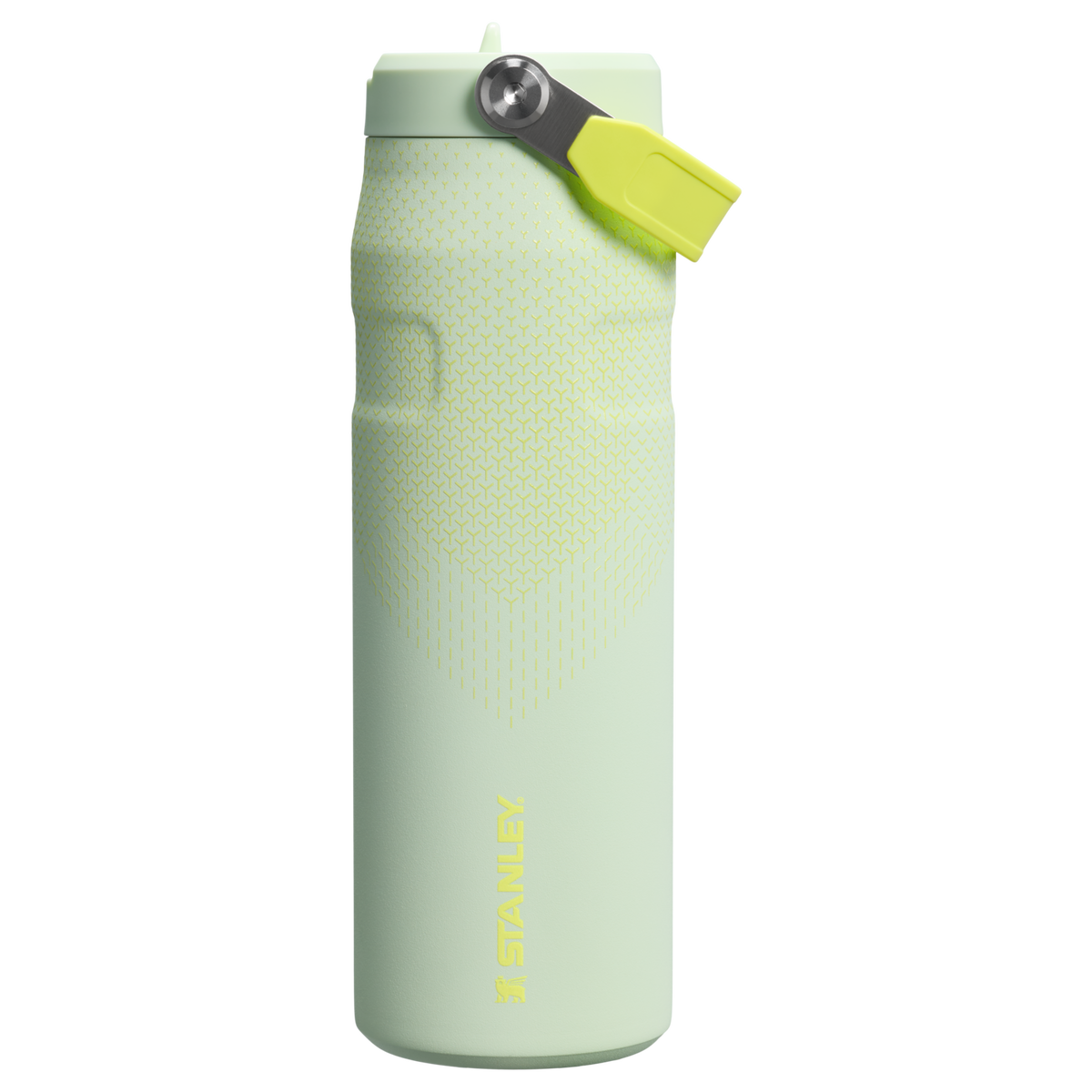 Stanley 1913 The IceFlow™ Bottle with Flip Straw Lid 24 oz 0.71 L in Honeydew Hypergrip