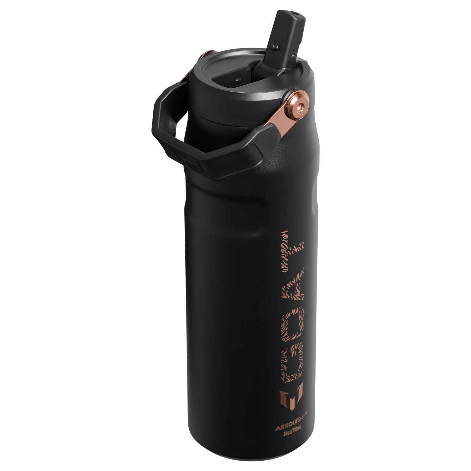 The Messi x Stanley IceFlow™ Bottle with Flip Straw Lid | 24 OZ | 0.7 L