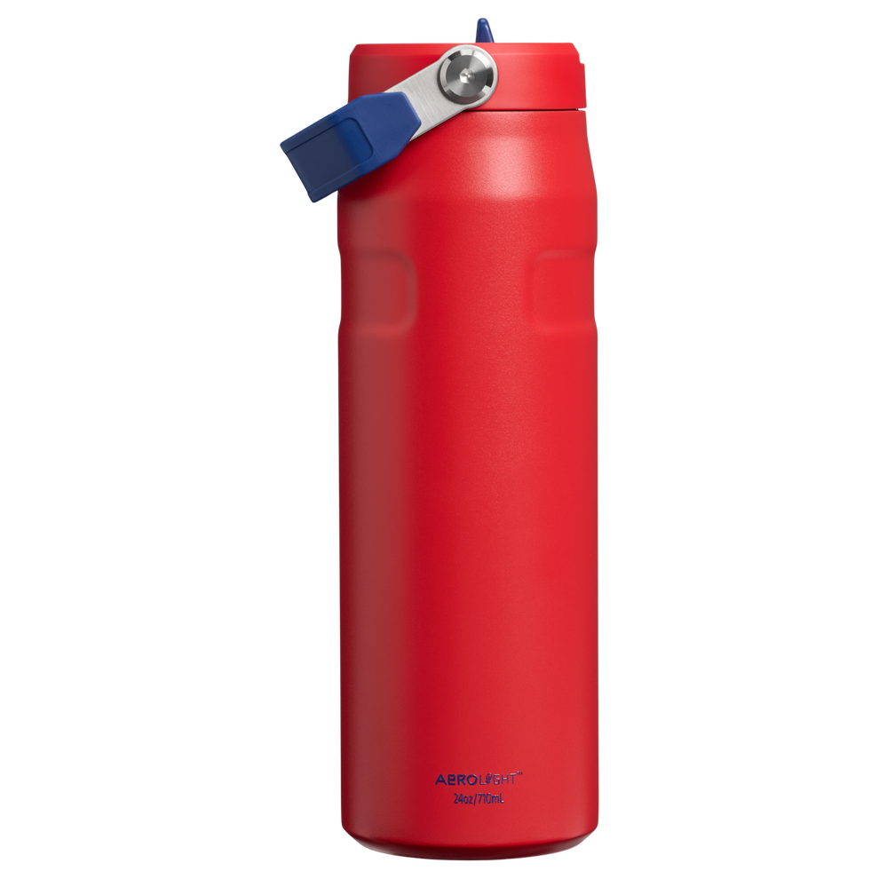 Stanley 1913 Country Collection IceFlow™ Aerolight Flip Straw Bottle 24 OZ 0.71 L in Team Red Dark Blue