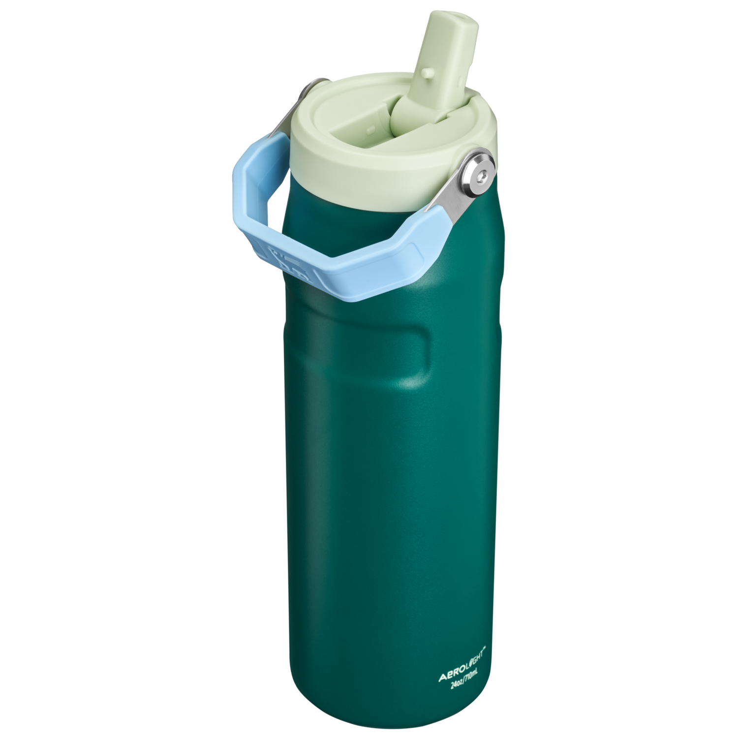 Stanley 1913 The IceFlow™ Bottle with Flip Straw Lid 24 OZ 0.71 L in Emerald Honeydew | View 1