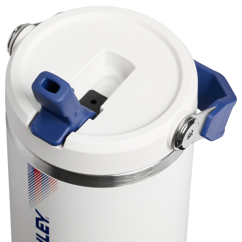 Stanley 1913 Country Collection IceFlow™ Tumbler 30 OZ 0.89 L in Team White Dark Blue | Lid Detailed View