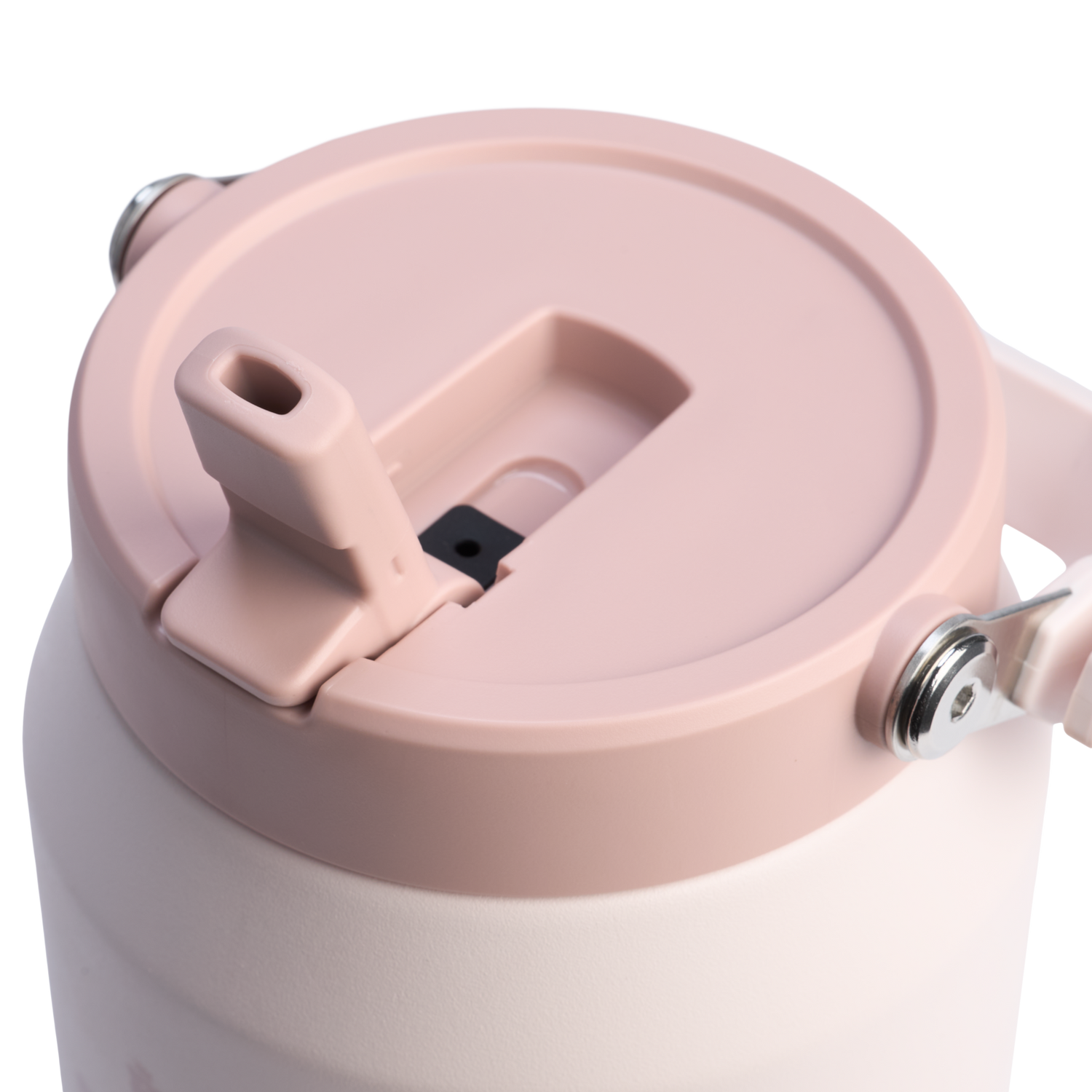 Stanley 1913 The IceFlow™Flip Straw Jug 64 oz 1.9 L in Rose Quartz | View 2