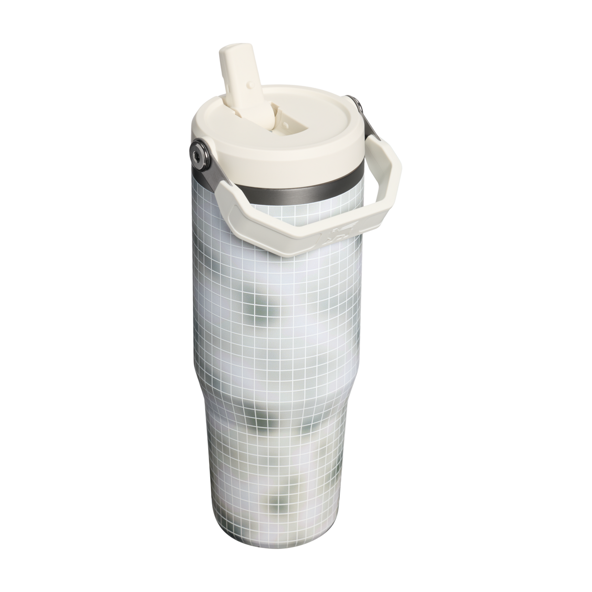 Stanley 1913 The IceFlow™ Flip Straw Tumbler 30 OZ 0.89 L in Frost Blur | Back View