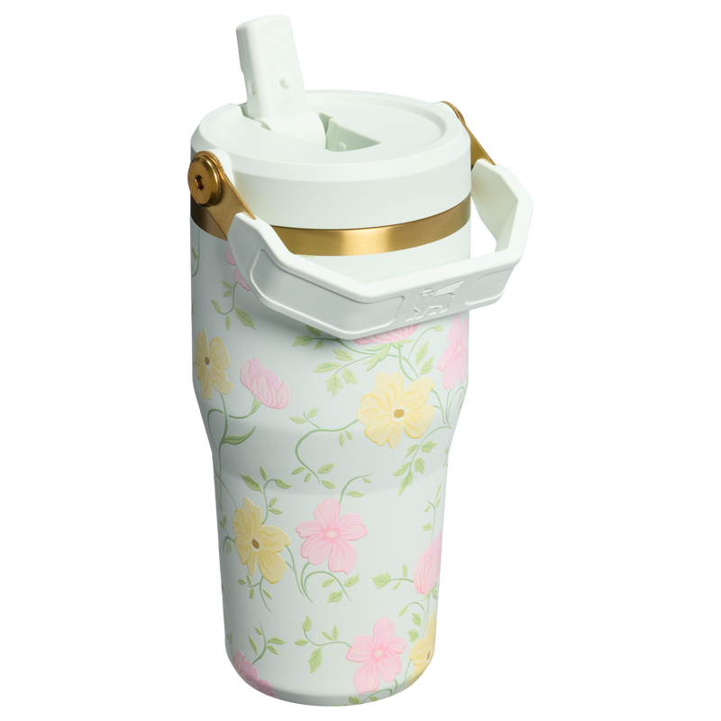 Stanley 1913 The Easter IceFlow™ Flip Straw Tumbler 20 OZ in Spring Blossoms | Back View