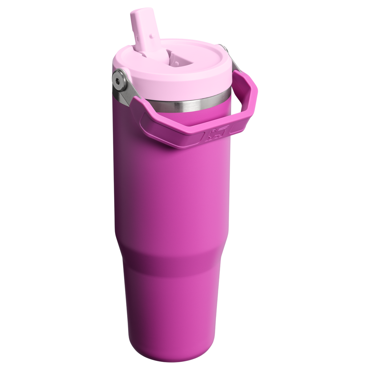 Stanley 1913 The IceFlow™ Flip Straw Tumbler 30 OZ 0.89 L in Dark Blossom | Back View