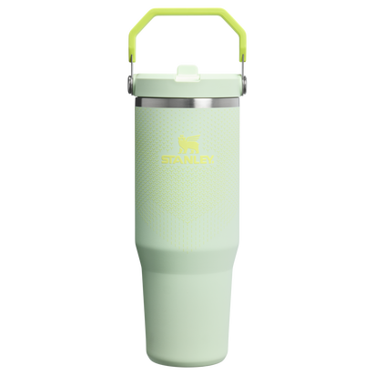 Stanley 1913 The IceFlow™ Flip Straw Tumbler 30 OZ 0.89 L in Honeydew Hypergrip | Front View