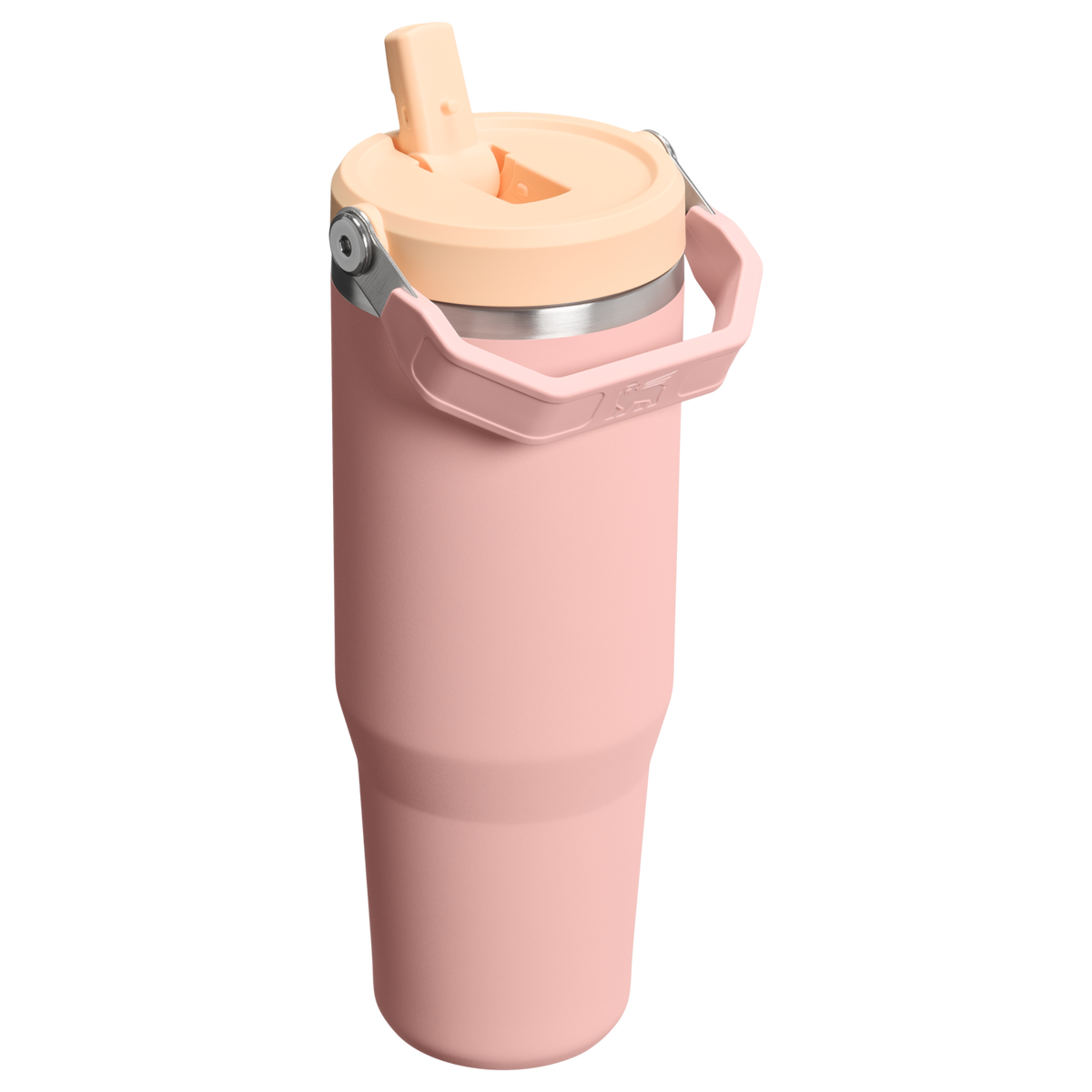 Stanley 1913 The IceFlow™ Flip Straw Tumbler 30 OZ 0.89 L in Peach Rose | Back View