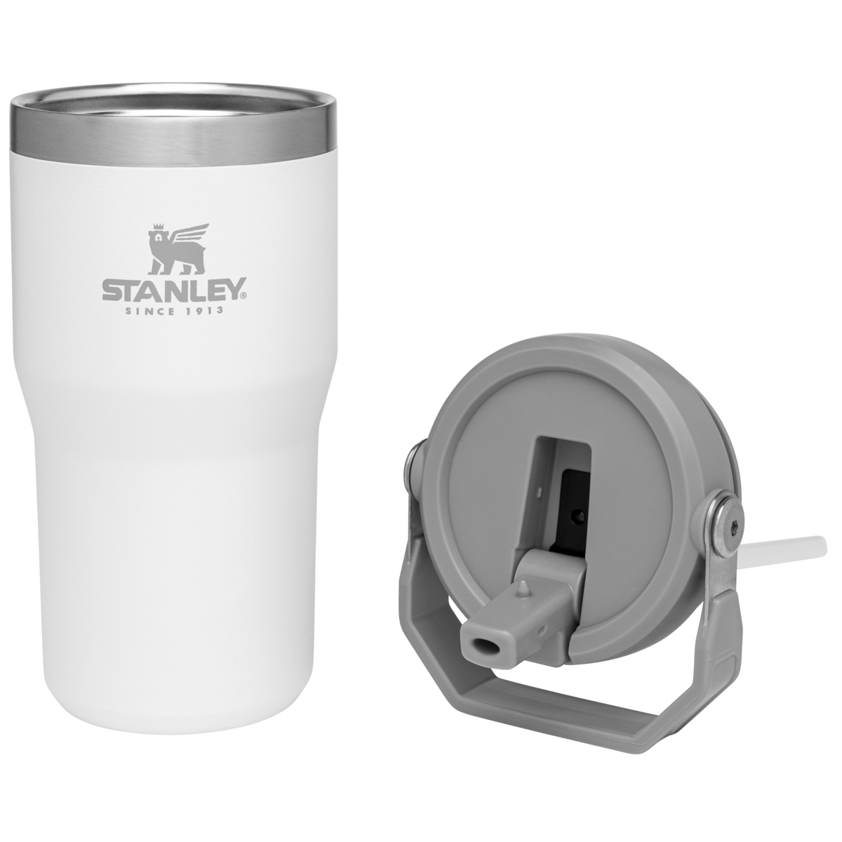 Stanley 1913 The IceFlow Flip Straw Tumbler 20 OZ 0.59 L - Stanley Create in Polar | View 3