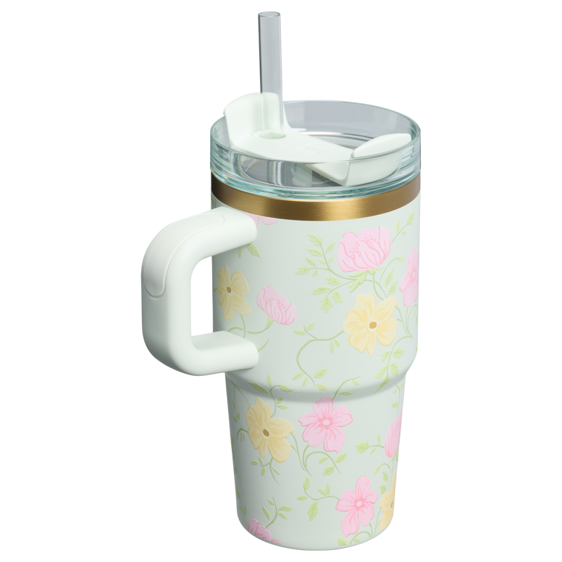 Stanley 1913 The Easter Quencher H2.0 FlowState™ Tumbler 20 OZ 0.59 L in Spring Blossoms | Back View
